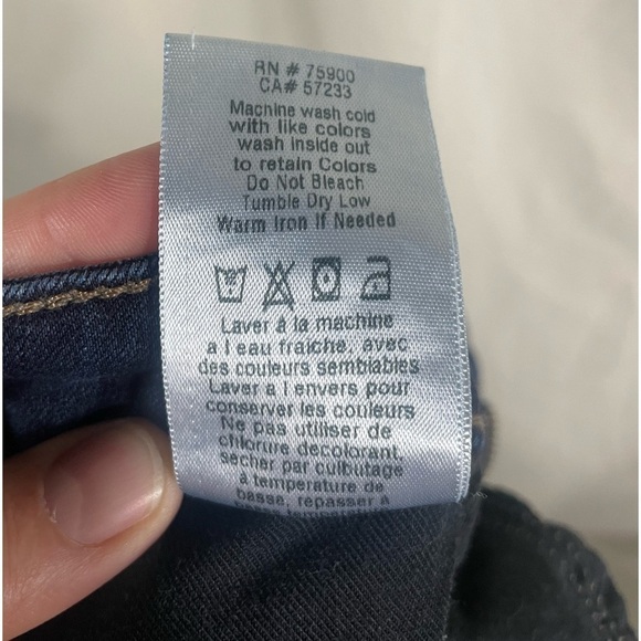 Big Star 1974 Alex Mid Rise Skinny Stretch Denim Blue Jeans Size 29L - Picture 5 of 8